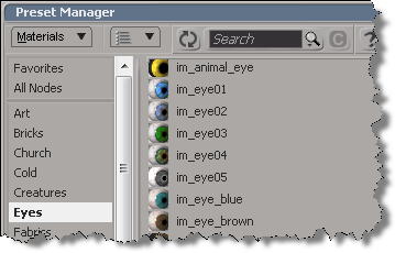 PresetManager-Materials